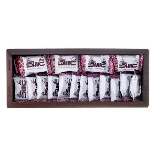 گز کادویی طرح کاشی اصفهان (28٪ پسته)